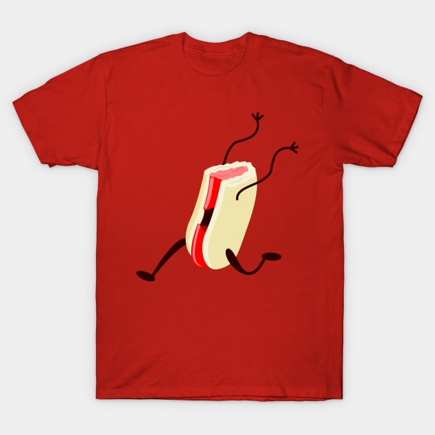 Hot Dog T-Shirt by Tooniefied